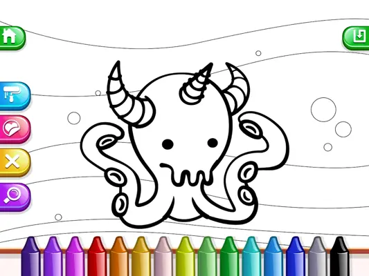 My Tapps Coloring Book - Painting Game For Kids android App screenshot 1